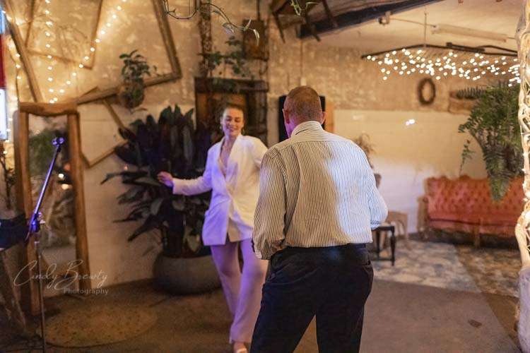 Wedding reception guests dancing photos